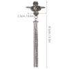 4Pcs Shoe Clips 4 Diamond Tassel Claw Chain Women's Boots