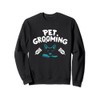 Funny Dog Groomer Clothes for Pet Younique Stylist Sweatshirt, black