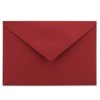 NEUSER PAPIER 15x envelopes C5 - dark red - lined