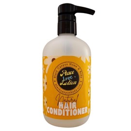 Black Canyon Home and Body Peace Love + Lotion Fig & Coconut Scented Natural Hair Conditioner, 16 Oz
