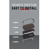TECART Metal Key Fob Cover Fit for Genesis GV60 GV80