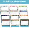 2026 Desk Calendar - Standing Flip Desktop Calendar 2026 from