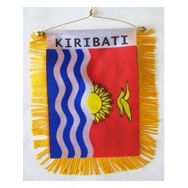 Kiribati - Window Hanging Flag