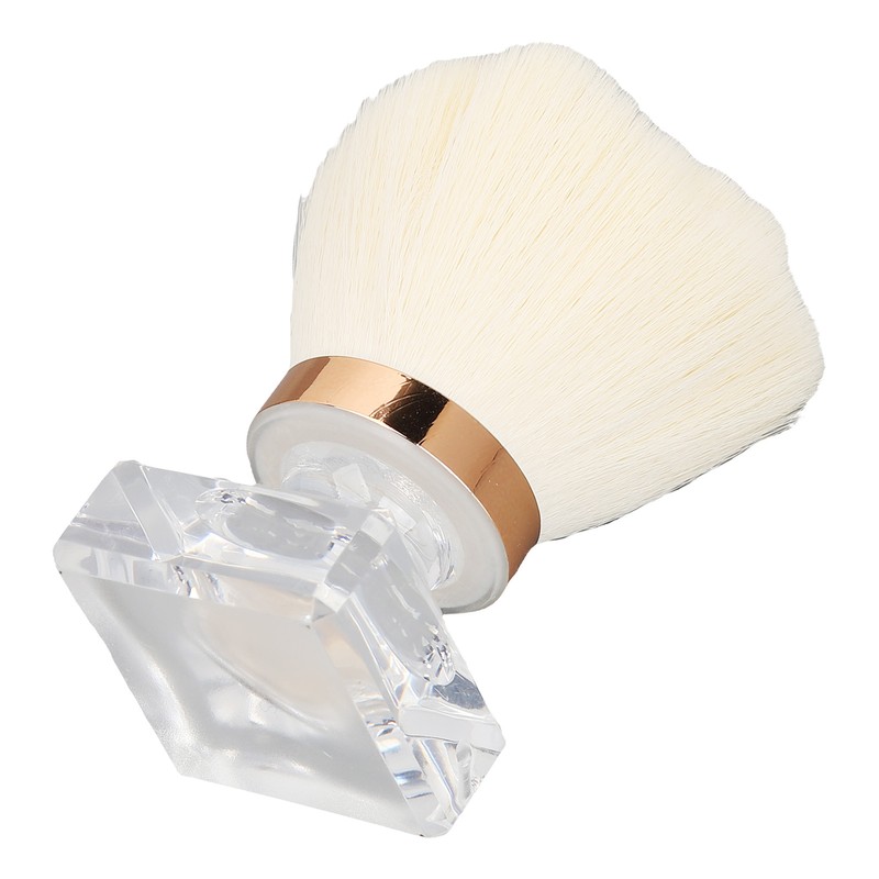 Nail Art Dust Powder Cleaner Brush Soft Bristles Comfortable Grip