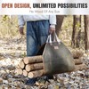 INNO STAGE Firewood Carrier - Waxed Canvas Wood Carrier for