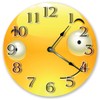 Sugar Vine Art 10.5" Funny Emoji Clock - Large 10.5"