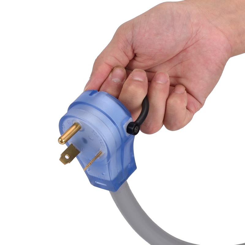 Elecstream Tech 30Amp RV/Range/Generator Power Cord, NEMA TT-30P with TT-30R