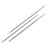 Ribiland 05023 Pack of 3 Chain Sharpening Files - Grey