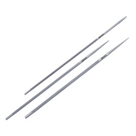 Ribiland 05023 Pack of 3 Chain Sharpening Files - Grey