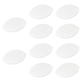 perfeclan 10 Pieces Lash Sponges for Practice Eye Shaped Sponge Multifunction Lash Training Sponge Eyelash Extension Sponge for Salon