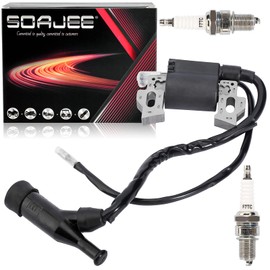 SOAJEE Ignition Coil Compatible with Baja Warrior Heat Mb165 Mb200 163cc 196cc 6.5HP Mini Bike Motorsports Blaster BB65 Go Kart Heat Warrior Sand Dog SD65 Trax TX65 96500 96549 440-105 Mini Baja