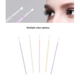 XUFAN 500Pcs Disposable Crystal Eyelash Swabs,Disposable Makeup Applicators,Micro Brush Applicators Lash micro swabs,Microswabs,micro brushes
