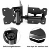 WINSOON Stainless Steel Self Closing Gate Hinge and Latch Hardware
