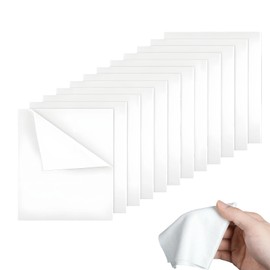 BeoTnp 12PCS Lint Free Cloths for Oiling Wood, Lint Free Microfiber Cloths, 30 x 30cm Scrim Cloths for Cleaning and Polishing, Ideal for Wood Furniture and General Maintenance