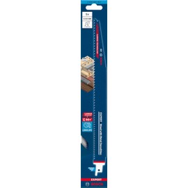 Bosch Professional 1 x Expert 'Wood with Metal Demolition' S 1267 XHM Reciprocating Saw Blade (for Wood with Tough Metal, Length 300 mm, Reciprocating Saw Accessory)