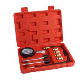 Petrol Engine Cylinder Compression Tester Cylinder Pressure Gauge Automotive Tool Gauge for Most Car Models with Gasoline Engines
