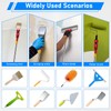 Multi-Angle Paint Roller Extension Pole Holder, Paint Brush Extender Holder