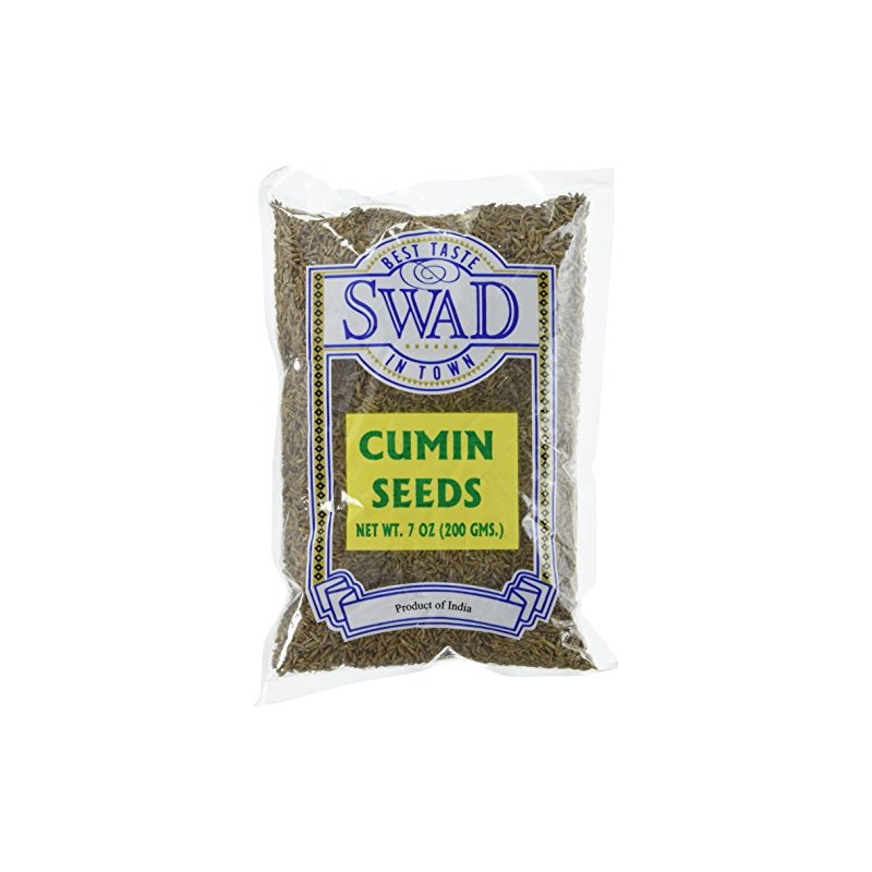 Great Bazaar Swad Cumin Seeds, 7 Ounce