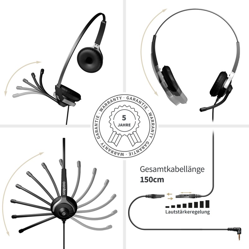 Telephone headset 3.5 and bundles.