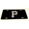 BLVD Pittsburgh Pirates P Car Tag Diamond Etched on Aluminum