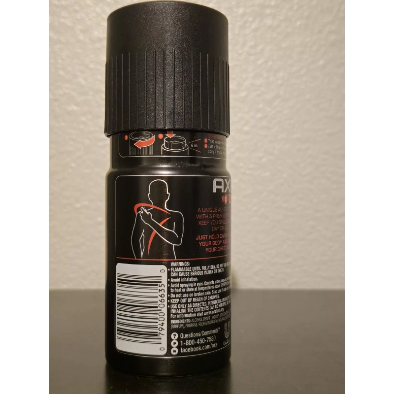 AXE MUSIC Fragrance Deodorant BodySpray, 4 oz