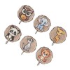Children Cartoon Clothes Hook No Drilling Lovely Self Adhesive Kids