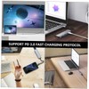 CAXUSD 6-in-1 USB Hub Type c Docking Station Fast Data