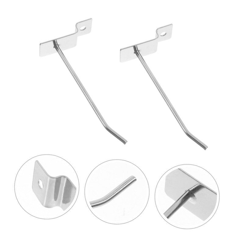 ABOOFAN 20pcs Slatwall Hooks Commercial Grade Retail Store Hook Display