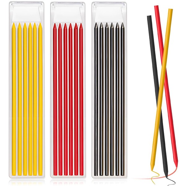 lbxtswpl Pencil Leads for Carpenter's Pencil, Pack of 36 2.8