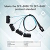 ChenYang CY SFF-8087 Mini SAS Host interno de 36 pines