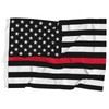 Thin Red Line USA Flag United States Fireman Firefighters Banner