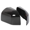ECOTRIC Top Half Upper Driver/Passenger Side View Gloss Black Mirror