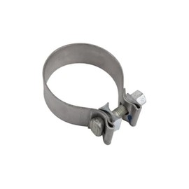 KarParts360 For Chevy Suburban 2003 04 05 06 07 2008 Exhaust Clamp | Stainless Steel | Silver | 0.39 Inches Thread Diameter | Regular Grade
