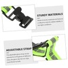 Sosoport 2pcs Reflective Firefighter Glove Straps Safety Clips for Gloves