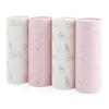 4PCS Cars Tissue Holder,Refillable & Pull-Out Car Tissues Cylinder with