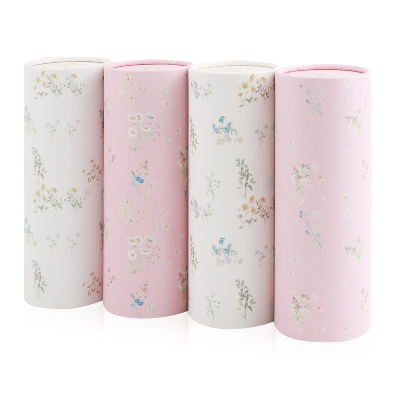 4PCS Cars Tissue Holder,Refillable & Pull-Out Car Tissues Cylinder with
