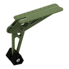 COWVIE Foldable Car Door Step Stand Pedal - Access to Vehicle's Top Roof Both Feet Stand Pedal Ladder for Most SUV Truck Dark Green