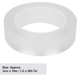 Qiilu Etiqueta Engomada del Alféizar de la Puerta del Coche Protector Transparente Anticolisión a Prueba de Arañazos Puerta del Coche Trim Edge Guard Película de Protección(3cm*10m)