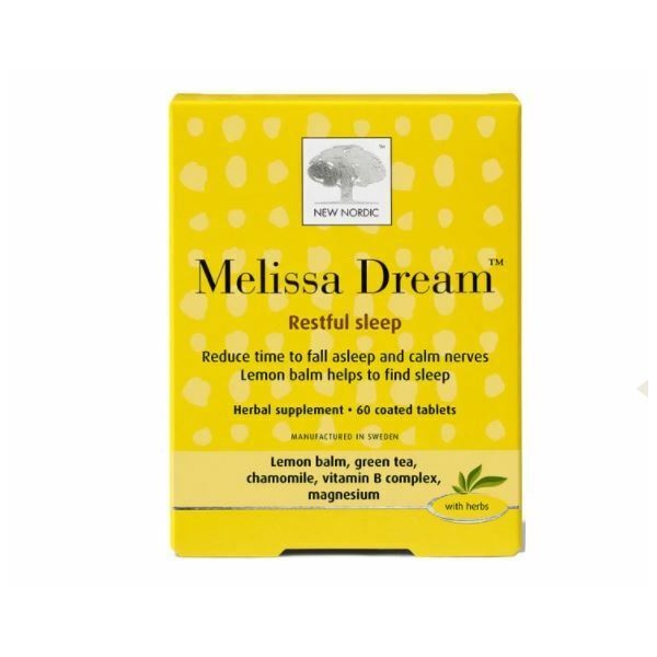 NEW NORDIC Melissa Dream Restful Sleep 60 tablets
