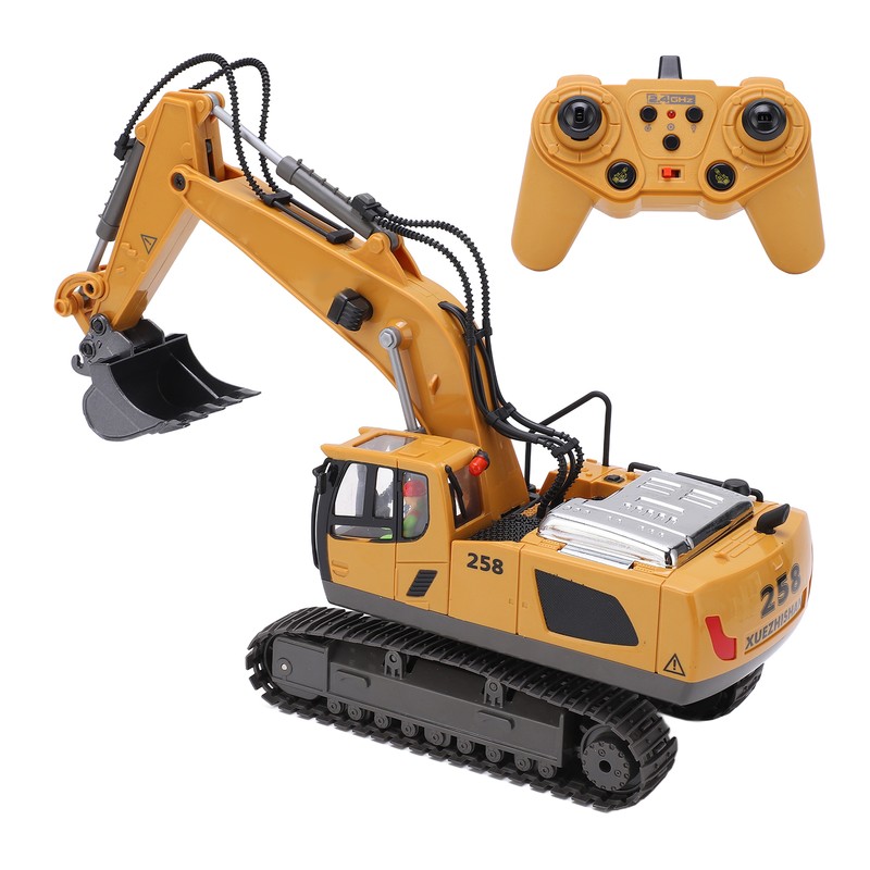 1/20 Excavator Rotate 680 Degrees 11 Channel Crawler Excavator Competition