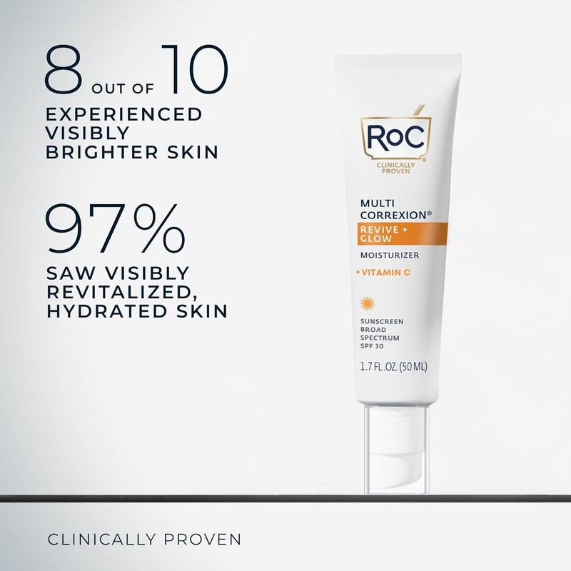 RoC Multi Corexion Revive + Glow Vitamin C Sunscreen Wide
