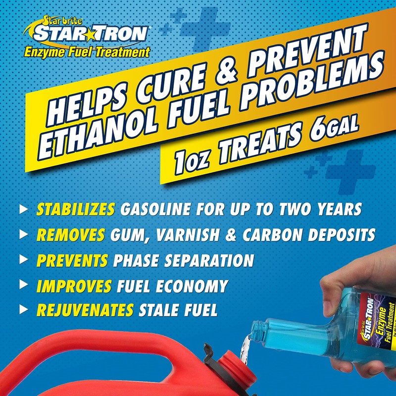 STAR BRITE Star Tron Enzyme Fuel Treatment SEF Gasoline Formula