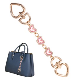 Kalumy Purse Bag Extender Chain Purse Strap Replacement Accessories for Handbags Shoulder Bag Charms (Butterfly)