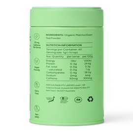 Morning Made Matcha Latte - Unsweetened, 60g