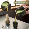 Green Ceremony Matcha Kit -Matcha Bowl with Spout, Sifter, Ceramic
