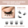 DIY Eyelash Extension, 3D Effect Glue Bonded Band Individual Lash