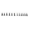 Set of 12 Medieval Crusader Knights With Swords Shields Horses