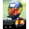 Soman K1S Visor, Tinted K5S K3SV Shield Replacement Compatible with