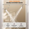 NTPN Dual Shower Head for Couples, High Pressure Double Shower