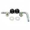 Kuroobaa Titanium Motorcycle License Plate Bolts with Theft-Deterrent Screws and